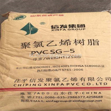 Xinfa Merek PVC Resin SG5 Untuk Jendela PVC